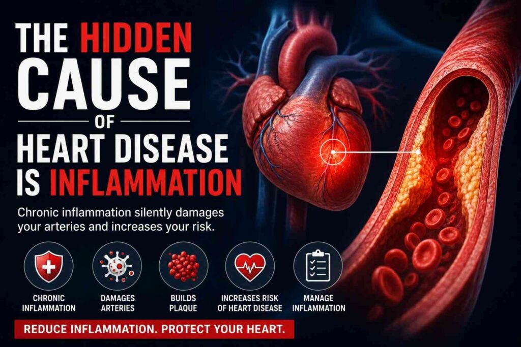 Inflammation and Heart Disease: Hidden Cause Explained