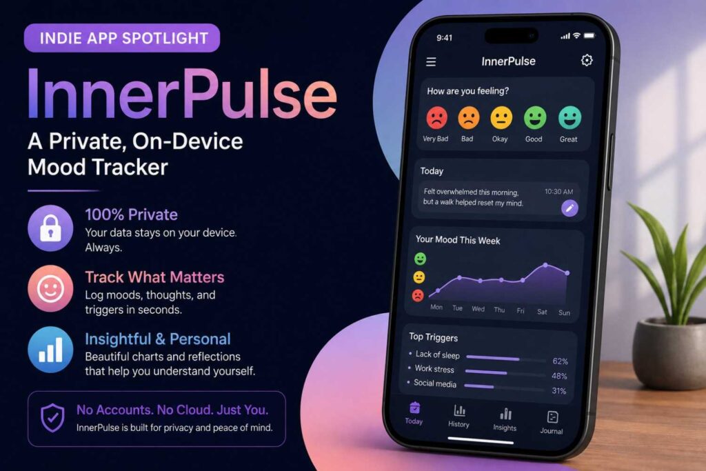 InnerPulse App Review: Private On-Device Mood Tracker