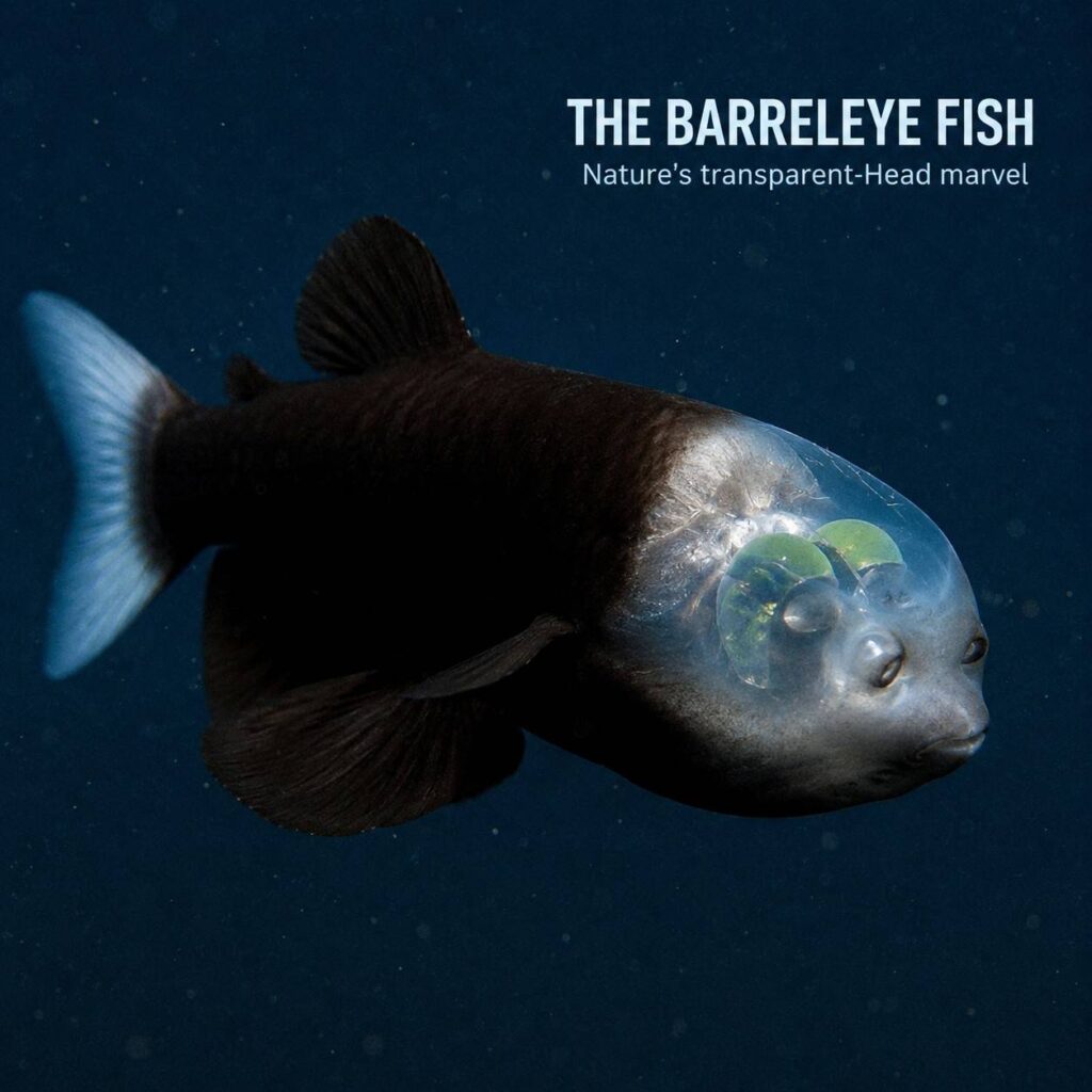 The Barreleye Fish: Transparent-Head Deep Sea Marvel