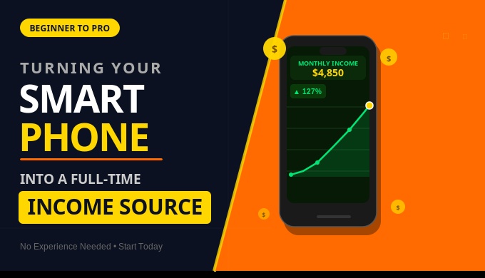 make money online using smartphone from home step by step guide