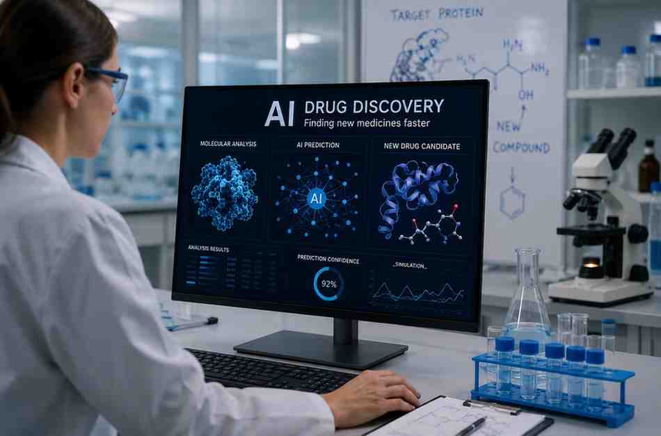 AI in Drug Discovery: How AI Finds New Medicines Faster