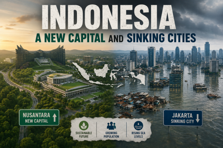 Indonesia’s New Capital and Sinking Cities