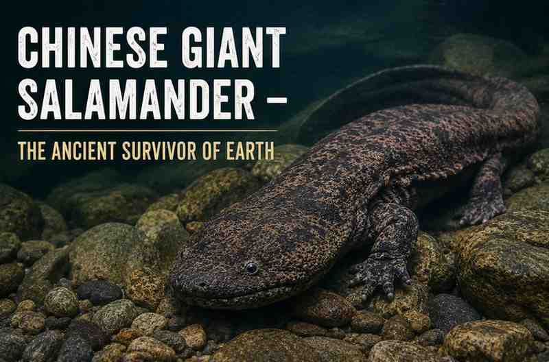 Chinese Giant Salamander – Living Fossil Explained