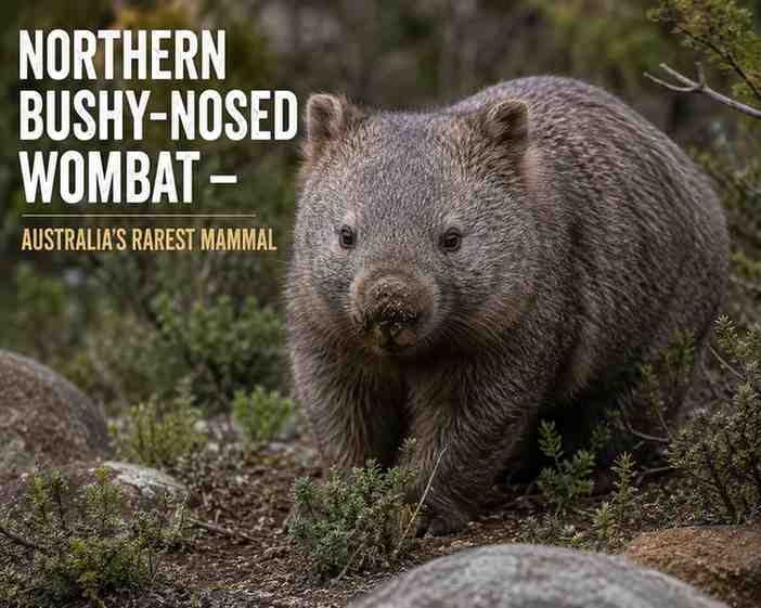 Northern Hairy-Nosed Wombat: Australia’s Rarest Mammal