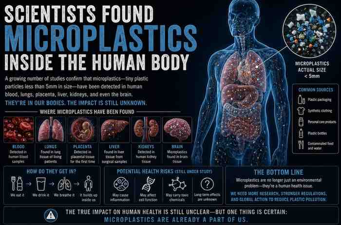 Microplastics Found in Human Body: Health Risks Explained