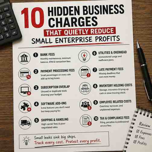 10 Hidden Business Expenses That Quietly Reduce Profits